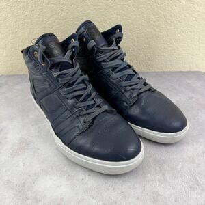 Osiris Raider Navy Blue High Tops Mens Sz US 14 Skater Sneakers Shoes Retro